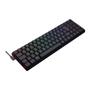 Imagem de Teclado Mecânico Gamer K626 Ashe RGB Preto Switch Vermelho Redragon