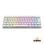 Imagem de Teclado Mecânico Gamer KBM! GAMING TG600, Branco, 60% e ABNT2, RGB, Switch Gateron Blue - KGTG600BRAZ