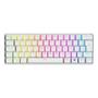 Imagem de Teclado Mecânico Gamer KBM! GAMING TG600, Branco, 60% e ABNT2, RGB, Switch Gateron Blue - KGTG600BRAZ