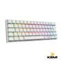 Imagem de Teclado Mecânico Gamer KBM! GAMING TG600, Branco, 60% e ABNT2, RGB, Switch Gateron Blue - KGTG600BRAZ