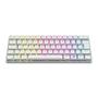 Imagem de Teclado Mecânico Gamer KBM! GAMING TG600, Branco, 60% e ABNT2, RGB, Switch Gateron Blue - KGTG600BRAZ