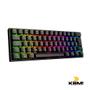 Imagem de Teclado Mecânico Gamer KBM! GAMING TG600, Preto, 60% e ABNT2, RGB, Switch Gateron Blue - KGTG600PTAZ