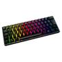 Imagem de Teclado Mecânico Gamer KBM! GAMING TG600, Preto, 60% e ABNT2, RGB, Switch Gateron Red - KGTG600PTVR