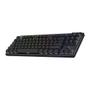 Imagem de Teclado Mecânico Gamer Logitech G Pro X - Receptor USB LightSpeed - TKL - RGB - Preto - 920-012127