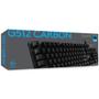 Imagem de Teclado Mecânico Gamer Logitech G512 Carbon com Layout ABNT2, RGB LIGHTSYNC, USB Passthrough, Switch Exclusivo GX Brown - 920-009400