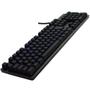 Imagem de Teclado Mecânico Gamer Logitech G512 Carbon com Layout ABNT2, RGB LIGHTSYNC, USB Passthrough, Switch Exclusivo GX Brown - 920-009400