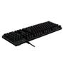 Imagem de Teclado Mecânico Gamer Logitech G512 Carbon com Layout ABNT2, RGB LIGHTSYNC, USB Passthrough, Switch Exclusivo GX Brown - 920-009400