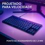 Imagem de Teclado Mecânico Gamer Logitech G515 TKL, RGB Ligthsync, USB 2.0, ANSI, Preto - 920-012868
