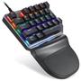 Imagem de Teclado Mecânico Gamer Motospeed K27 Game Pad, Rainbow, Switch Outemu Blue, US