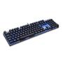 Imagem de Teclado Mecânico Gamer Motospeed RGB Outemu Switch Azul ABNT2 Preto - CK104BLACK