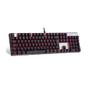 Imagem de Teclado Mecânico Gamer Motospeed RGB Outemu Switch Marrom ABNT2 Preto - CK104BLACK