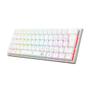 Imagem de Teclado Mecânico Gamer Redragon Anivia, RGB, Switch Marrom, ABNT2, Branco