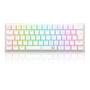 Imagem de Teclado Mecânico Gamer Redragon Anivia, RGB, Switch Marrom, ABNT2, Branco