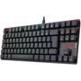 Imagem de Teclado Mecânico Gamer Redragon APS, RGB, Switch Redragon Blue, ABNT2, Preto - Low Profile - K607 RGB (PT-BLUE)