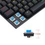 Imagem de Teclado Mecânico Gamer Redragon APS, RGB, Switch Redragon Brown, ABNT2 - Low Profile - K607 RGB (PT-BROWN)