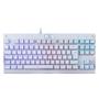 Imagem de Teclado Mecânico Gamer Redragon Dark Avenger Branco Rgb