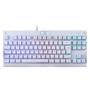 Imagem de Teclado Mecânico Gamer Redragon Dark Avenger K568W, RGB, Switch Outemu MK2 Red, ABNT2, Branco - K568W-RGB (RED)