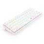 Imagem de Teclado Mecânico Gamer Redragon Dragonborn, RGB Branco, Switch Blue, 60%, ABNT2, Branco - K630W-RGB