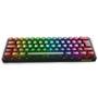 Imagem de Teclado Mecânico Gamer Redragon Fizz Clear Black, RGB Chroma Mk.II, Cabo USB-C Removível, ABNT2, Preto - K617CTB-RGB