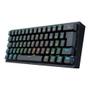 Imagem de Teclado Mecânico Gamer Redragon Fizz Pro RGB, Switch Brown, Layout 60%, ABNT2, Preto - K616-RGB-B (PT-BROWN)