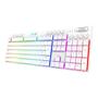 Imagem de Teclado Mecânico Gamer Redragon Horus RGB ABNT2 USB Switch Marrom - Branco 
