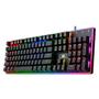 Imagem de Teclado Mecanico Gamer Redragon K595RGB Ratri / RGB / Black Switch / Usa - Preto