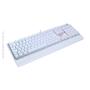 Imagem de Teclado Mecânico Gamer Redragon Kala Lunar RGB, USB 2.0, ABNT2, TKL, Switch Azul, Branco - K557W-RGB (PT-BLUE)