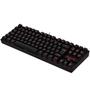 Imagem de Teclado Mecânico Gamer Redragon Kumara, Anti-Ghosting, LED Vermelho, Switch Blue, ABNT2, Preto - K552-2 (PT-RED)