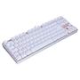 Imagem de Teclado Mecânico Gamer Redragon Kumara, Anti-Ghosting, LED Vermelho, Switch Outemu Blue, ABNT2, Branco - K552W-2 (PT-BLUE)