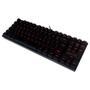 Imagem de Teclado Mecânico Gamer Redragon Kumara, Anti-Ghosting, LED Vermelho, Switch Outemu Brown, ABNT2, Preto - K552-2 (PT-BROWN)