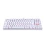 Imagem de Teclado Mecânico Gamer Redragon Kumara, Anti-Ghosting, LED Vermelho, Switch Redragon MK2 Red, ABNT2,  Branco - K552W-2 (RED)