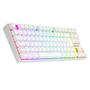 Imagem de Teclado Mecânico Gamer Redragon Kumara, Anti-Ghosting, RGB, Switch Outemu Blue, ABNT2, Branco - K552W-RGB (PT-BLUE)