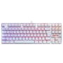 Imagem de Teclado Mecânico Gamer Redragon Kumara, Anti-Ghosting, RGB, Switch Outemu Brown, ABNT2, Branco - K552W-RGB (PT-BROWN)