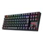 Imagem de Teclado Mecânico Gamer Redragon Kumara Pro RGB Switch Brown Wireless Bluetooth - Preto