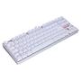 Imagem de Teclado Mecânico Gamer Redragon Kumara Single Color Branco Switch Marrom ABNT2