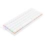 Teclado Mecânico Gamer Redragon Lakshmi Lunar White, Rainbow, Switch Blue, Layout 60%, ABNT2, Branco - K606W-R (PT-BLUE) Imagem de Teclado Mecânico Gamer Redragon Lakshmi Lunar White, Rainbow, Switch Blue, Layout 60%, ABNT2, Branco - K606W-R (PT-BLUE)