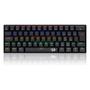 Imagem de Teclado Mecânico Gamer Redragon Lakshmi, Rainbow Brown, Switch, ABNT2, Preto - K606R (PT-BROWN)
