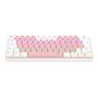 Teclado Mecânico Gamer Redragon Lakshmi, Rainbow, Switch Blue, ABNT2, Rosa e Branco - K606PW-R (PT-BLUE) Imagem de Teclado Mecânico Gamer Redragon Lakshmi, Rainbow, Switch Blue, ABNT2, Rosa e Branco - K606PW-R (PT-BLUE)