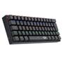 Imagem de Teclado Mecânico Gamer Redragon Lakshmi, Rainbow, Switch Red, ABNT2, 60%, Black