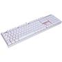 Imagem de Teclado Mecânico Gamer Redragon Mitra K551W, LED, Switch Redragon MK2 Brown, ABNT2, Branco -
