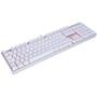 Imagem de Teclado Mecânico Gamer Redragon Mitra K551W, LED, Switch Redragon MK2 Red, ABNT2, Branco - K551W (RED)