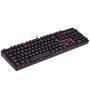 Imagem de Teclado Mecanico Gamer Redragon Mitra Preto SWITCH Blue K551-1