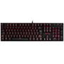 Imagem de Teclado Mecanico Gamer Redragon Mitra Preto SWITCH Blue K551-1