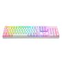 Imagem de Teclado Mecânico Gamer Redragon Mitra, RGB, Switch Brown, ABNT2, Branco e Rosa - K551WP-RGB (PT-BROWN)