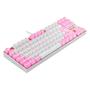 Imagem de Teclado Mecânico Gamer Redragon Single Color Kumara, Switch Brown, ABNT2, Branco e Rosa - K552WP (PT-BROWN)