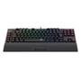 Imagem de Teclado Mecanico Gamer Redragon Vishnu, RRG, Switch Red, ABNT2, Formato TKL compact, USB-C, Preto - K596RGB (PT-RED)