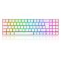 Imagem de Teclado Mecânico Gamer Redragon Zed Pro, RGB, Switch Brown, ABNT2, White