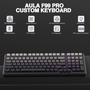Imagem de Teclado Mecânico Gamer Sem Fio AULA F99 Pro RGB - Retroiluminado
