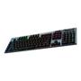 Imagem de Teclado Mecânico Gamer Sem Fio Logitech G915 X Lightspeed, RGB Lightsync, USB ou Bluetooth, Switch GL Brown Tactile, Preto- 920-012670