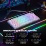 Imagem de Teclado Mecânico Gamer Sem Fio Taiahiro BK920 RGB - Retroiluminado